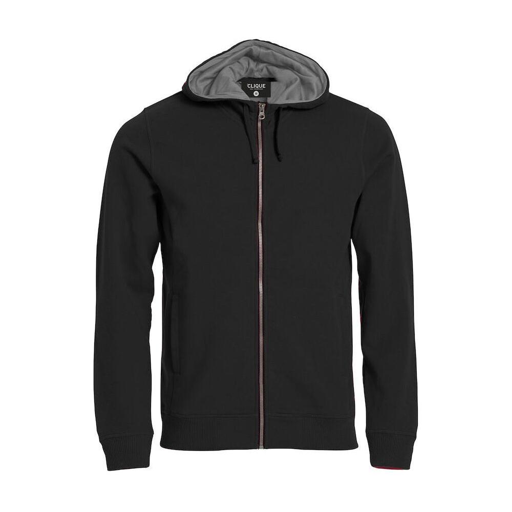 021044, Classic hoody full zip, Clique