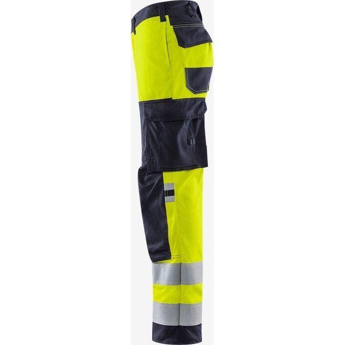 129517 Flamestat Stretch bukse 2161 ATHF, HiVis gul kl 2, Fristads