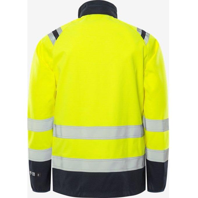 217669 Flamestat softshell jakke 4016 FSS, HiVis gul kl 3, Fristads