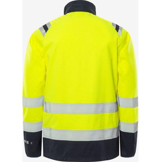 217669 Flamestat softshell jakke 4016 FSS, HiVis gul kl 3, Fristads