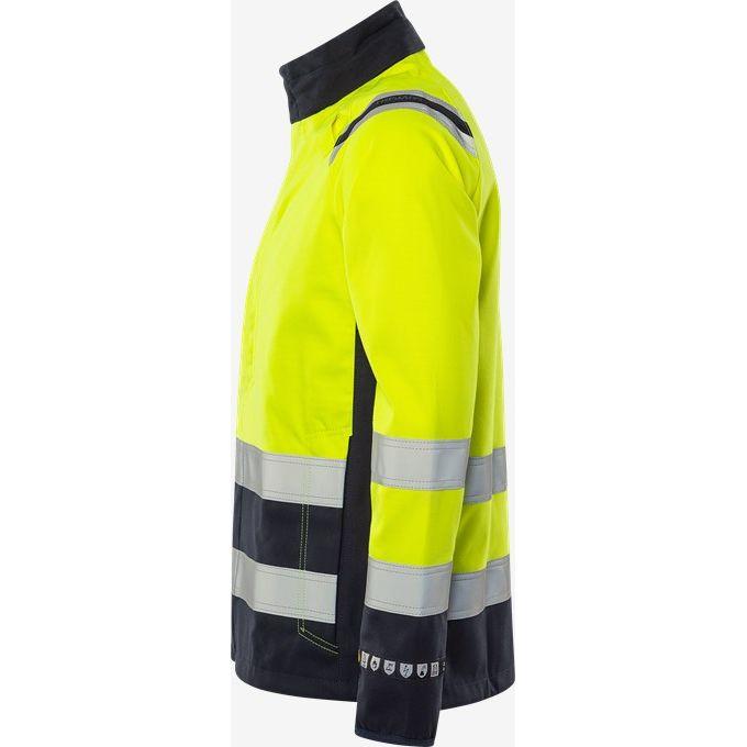 217669 Flamestat softshell jakke 4016 FSS, HiVis gul kl 3, Fristads
