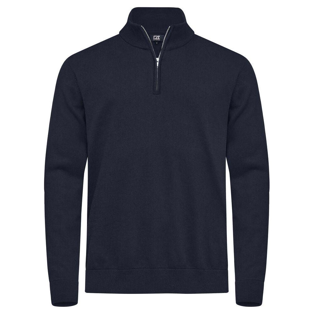 355428, Oakville Half-zip strikke genser, Cutter & Buck