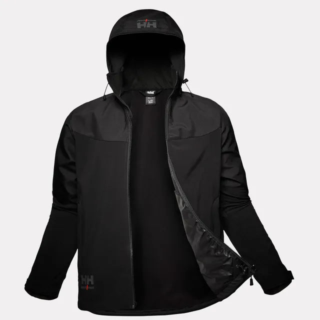 Oxford softshelljakke med hette, Helly Hansen 74290