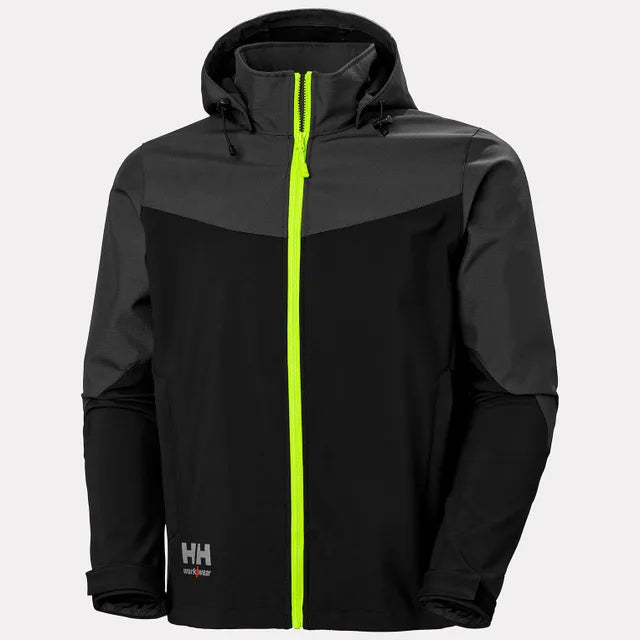 Oxford softshelljakke med hette, Helly Hansen 74290