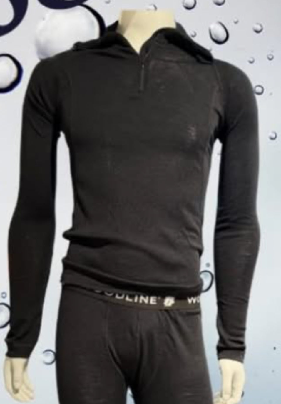 Ulltrøye Half Zip, Woodline