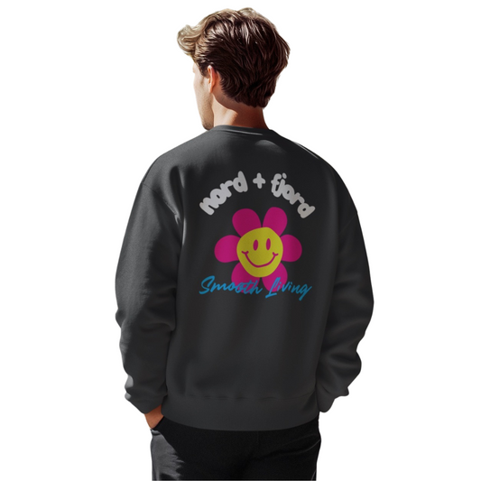 NORD+FJORD Crewneck - Smooth Living (black)