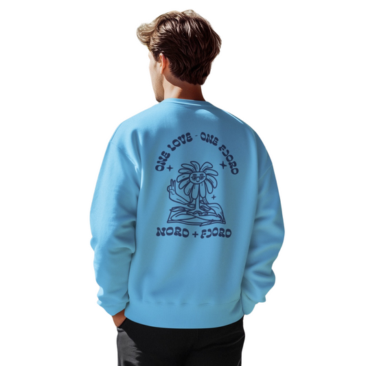 NORD+FJORD Crewneck - One Fjord (light blue)