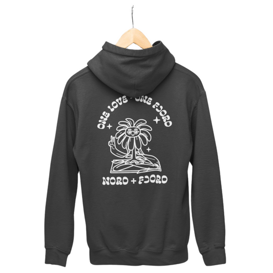 NORD+FJORD Hoodie - One Fjord (black)