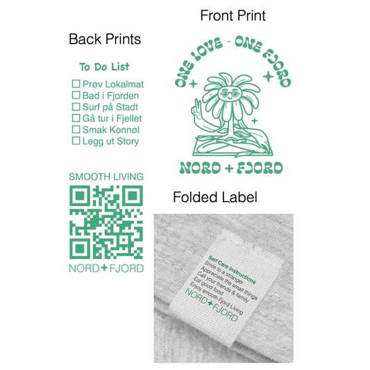 NORD+FJORD Hoodie - Smooth Living (white)