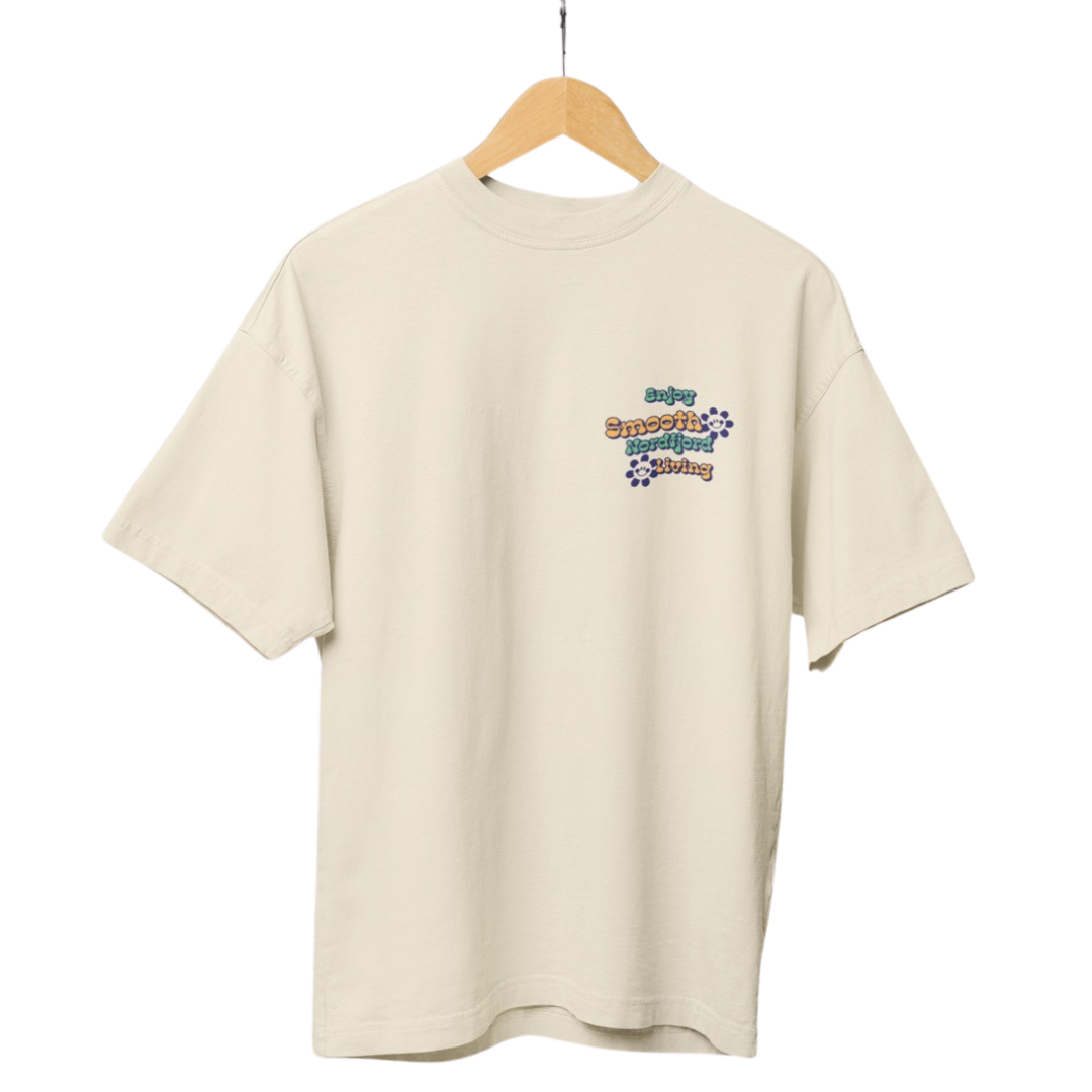 NORD+FJORD T-shirt - Smooth Living (beige)