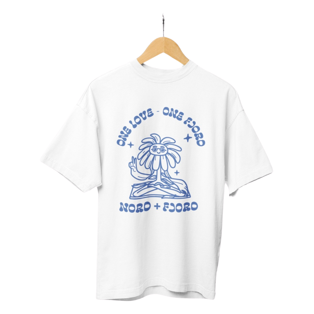 NORD+FJORD T-shirt - One Fjord (white)