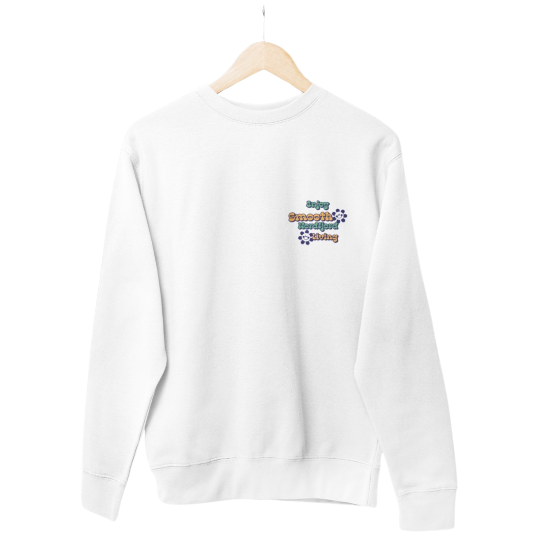 NORD+FJORD Crewneck - Smooth Living (white)