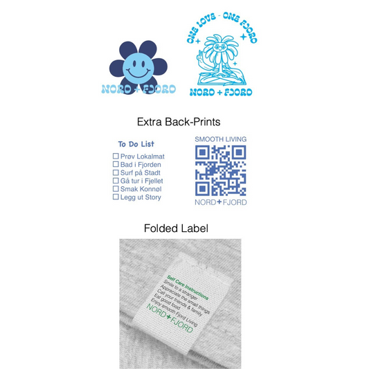 NORD+FJORD T-shirt - One Fjord (black)