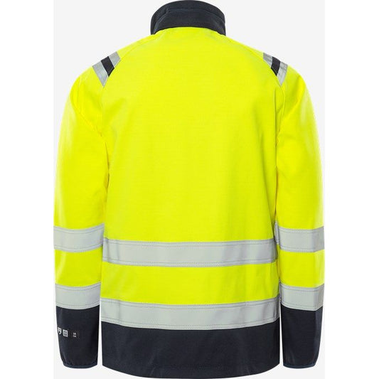217669 Flamestat softshell jakke 4016 FSS, HiVis gul kl 3, Fristads