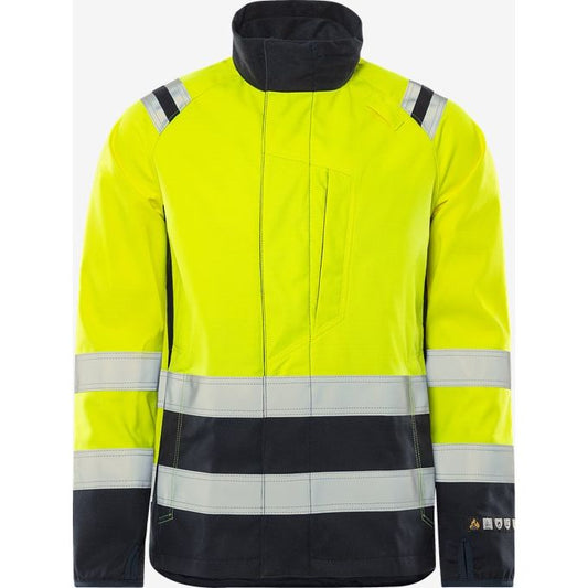 217669 Flamestat softshell jakke 4016 FSS, HiVis gul kl 3, Fristads