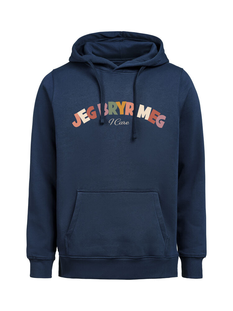 Jeg bryr meg hoodie