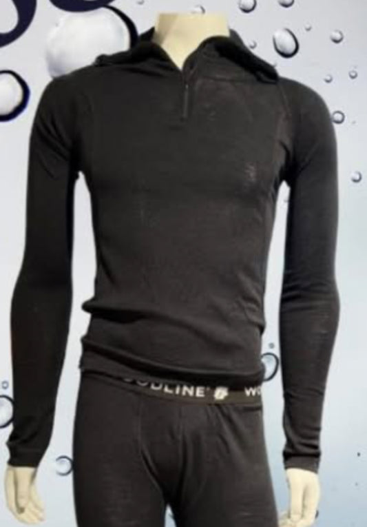 Ulltrøye Half Zip, Woodline