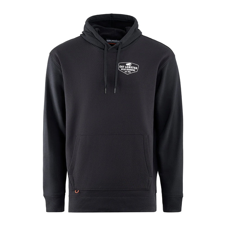 Grundens Eat Your Words DWR HD Hoodie BlackLobster