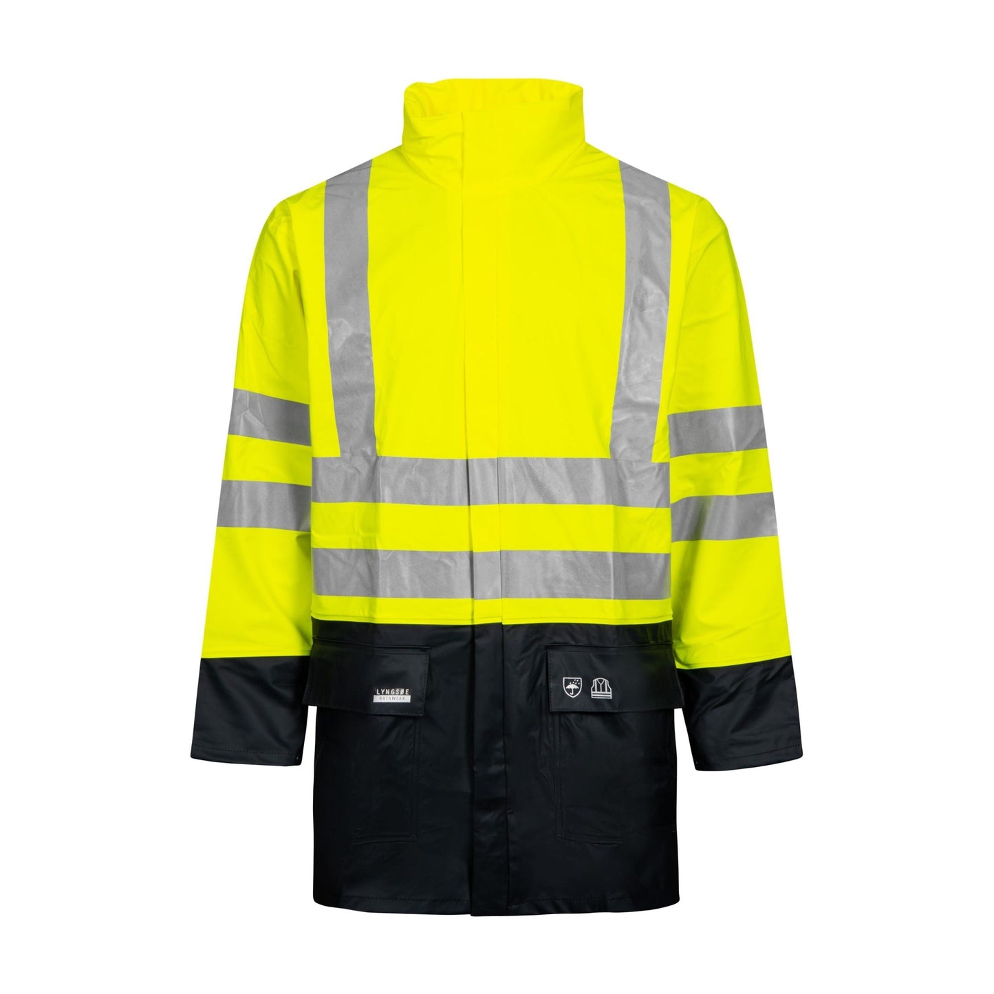 LR3055, Regnjakke, Hivis, Lyngsøe Rainwear